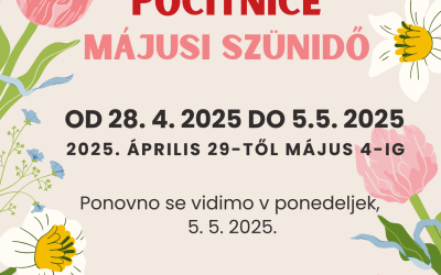 MAJSKE POČITNICE / MÁJUSI ÜNNEPEK